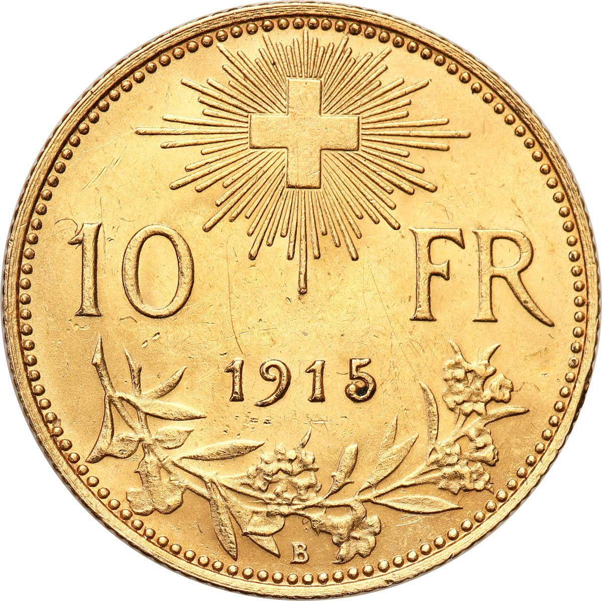 Szwajcaria 10 franków 1915